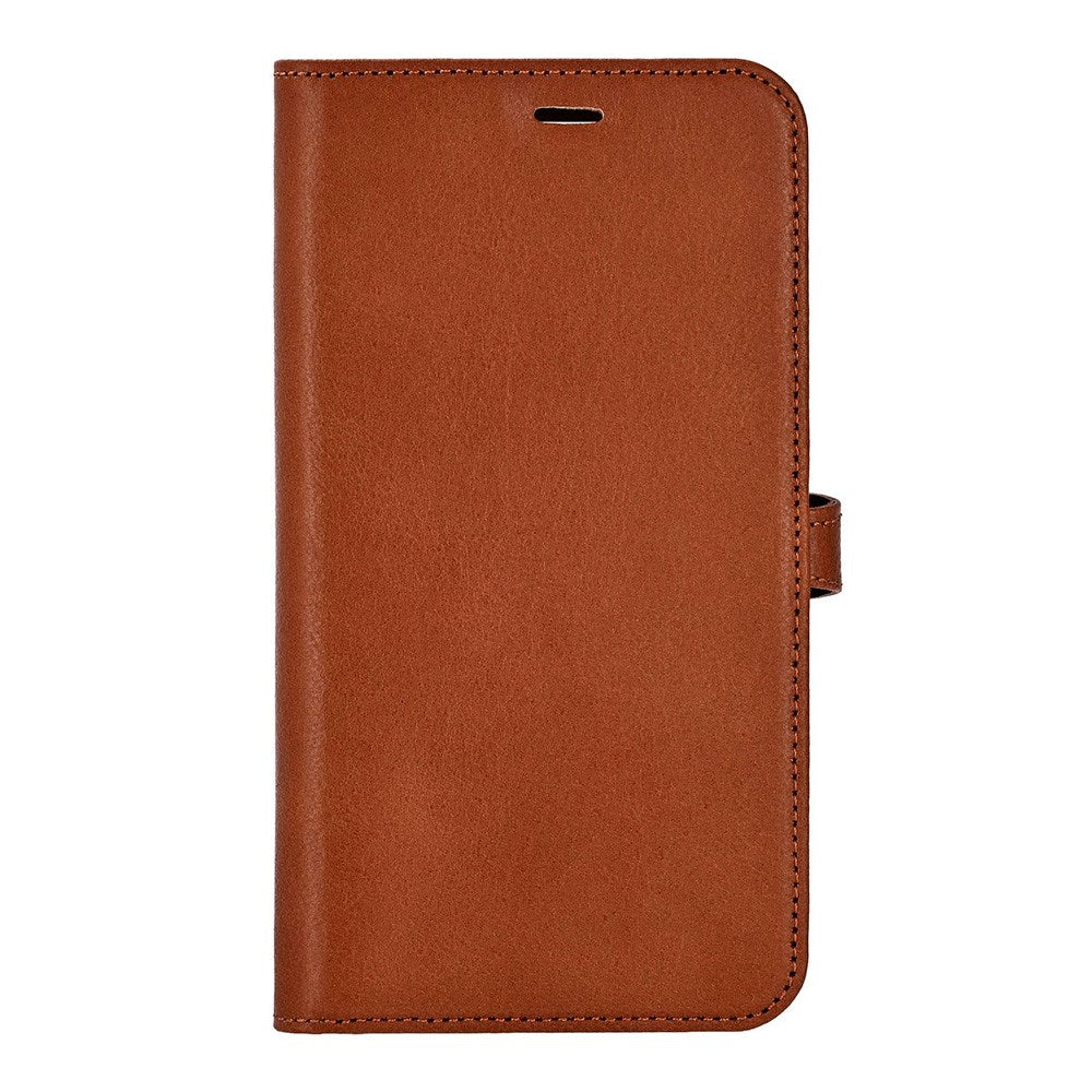 iPhone Air Buffalo 2-i-1 Ekte Skinn Flip Deksel - Brun