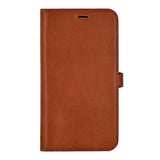 iPhone Air Buffalo 2-i-1 Ekte Skinn Flip Deksel - Brun