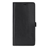 Samsung Galaxy S26 Buffalo 2-i-1 Ekte Skinn Flip Deksel - MagSafe Kompatibel - Svart