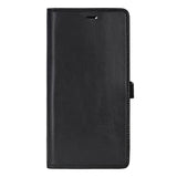 Samsung Galaxy S26 Ultra Buffalo 2-i-1 Ekte Skinn Flip Deksel - MagSafe Kompatibel - Svart