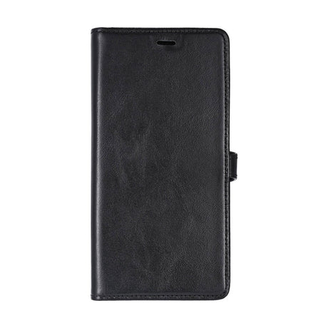 Samsung Galaxy A57 Buffalo 2-i-1 Ekte Skinn Flip Deksel - Svart