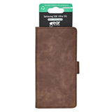 Samsung Galaxy S26 Ultra GEAR Kunstskinn Flip Deksel - MagSafe Kompatibel - Brun