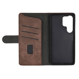 Samsung Galaxy S26 Ultra GEAR Kunstskinn Flip Deksel - MagSafe Kompatibel - Brun