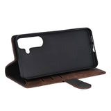 Samsung Galaxy S26+ (Plus) GEAR Kunstskinn Flip Deksel - MagSafe Kompatibel - Brun