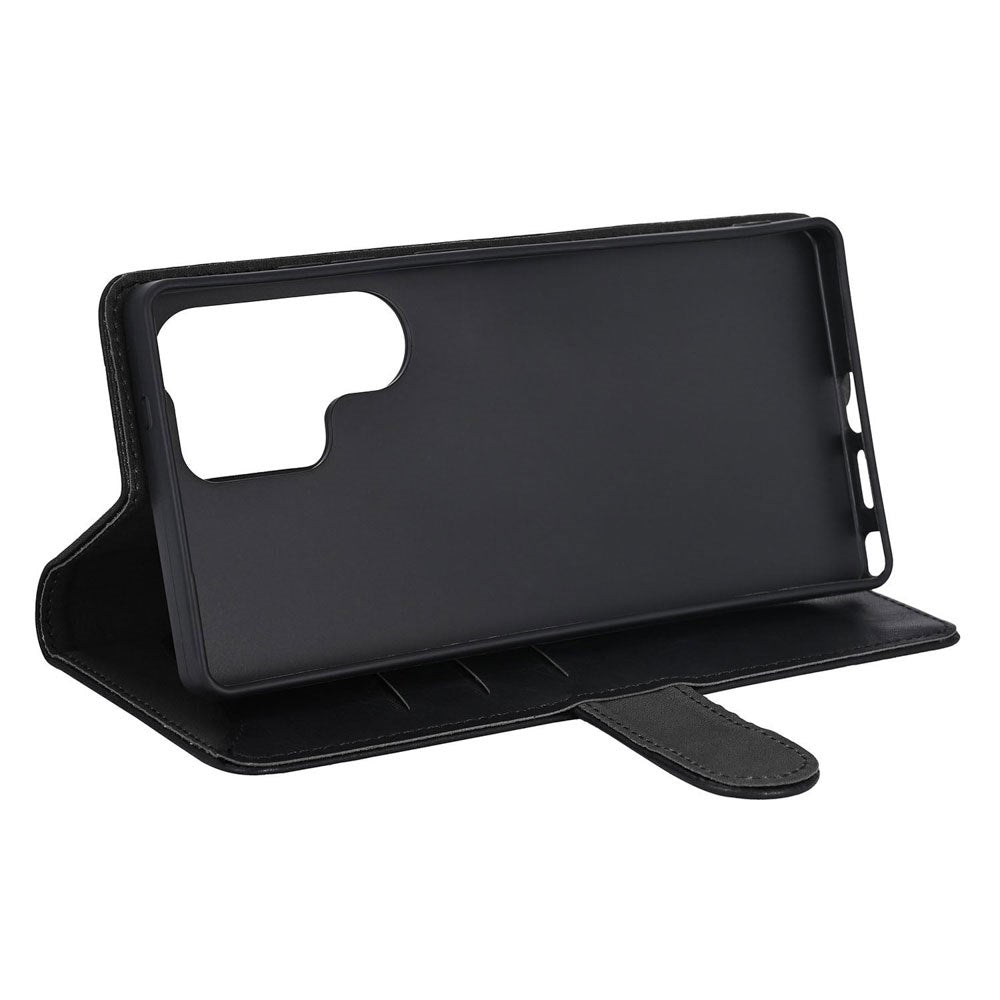 Samsung Galaxy S26 Ultra GEAR Kunstskinn Flip Deksel - MagSafe Kompatibel - Svart