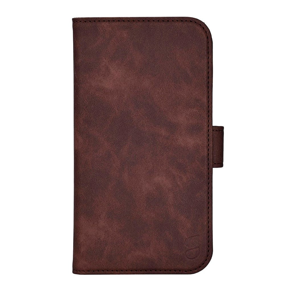 iPhone 17 Pro GEAR Kunstskinn Flip Deksel - MagSafe Kompatibel - Brun
