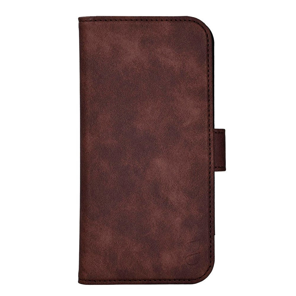 iPhone 17 GEAR Kunstskinn Flip Deksel - MagSafe Kompatibel - Brun
