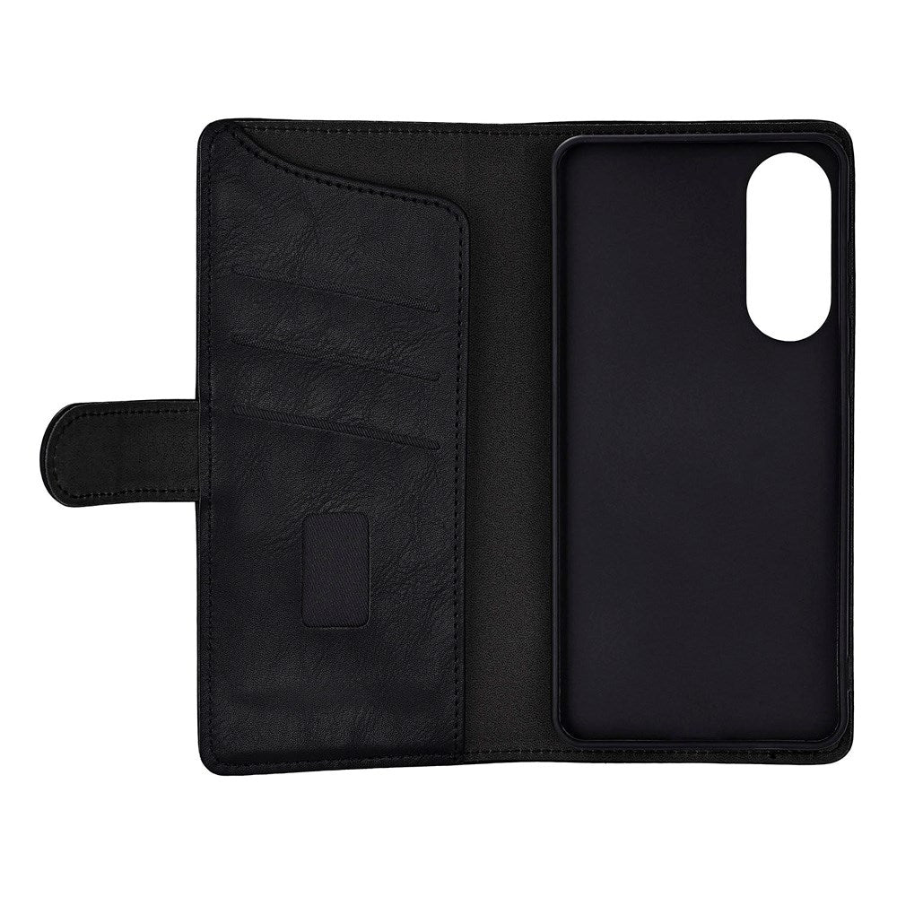 Samsung Galaxy S25 Edge GEAR Kunstskinn Flip Deksel - MagSafe Kompatibel - Svart