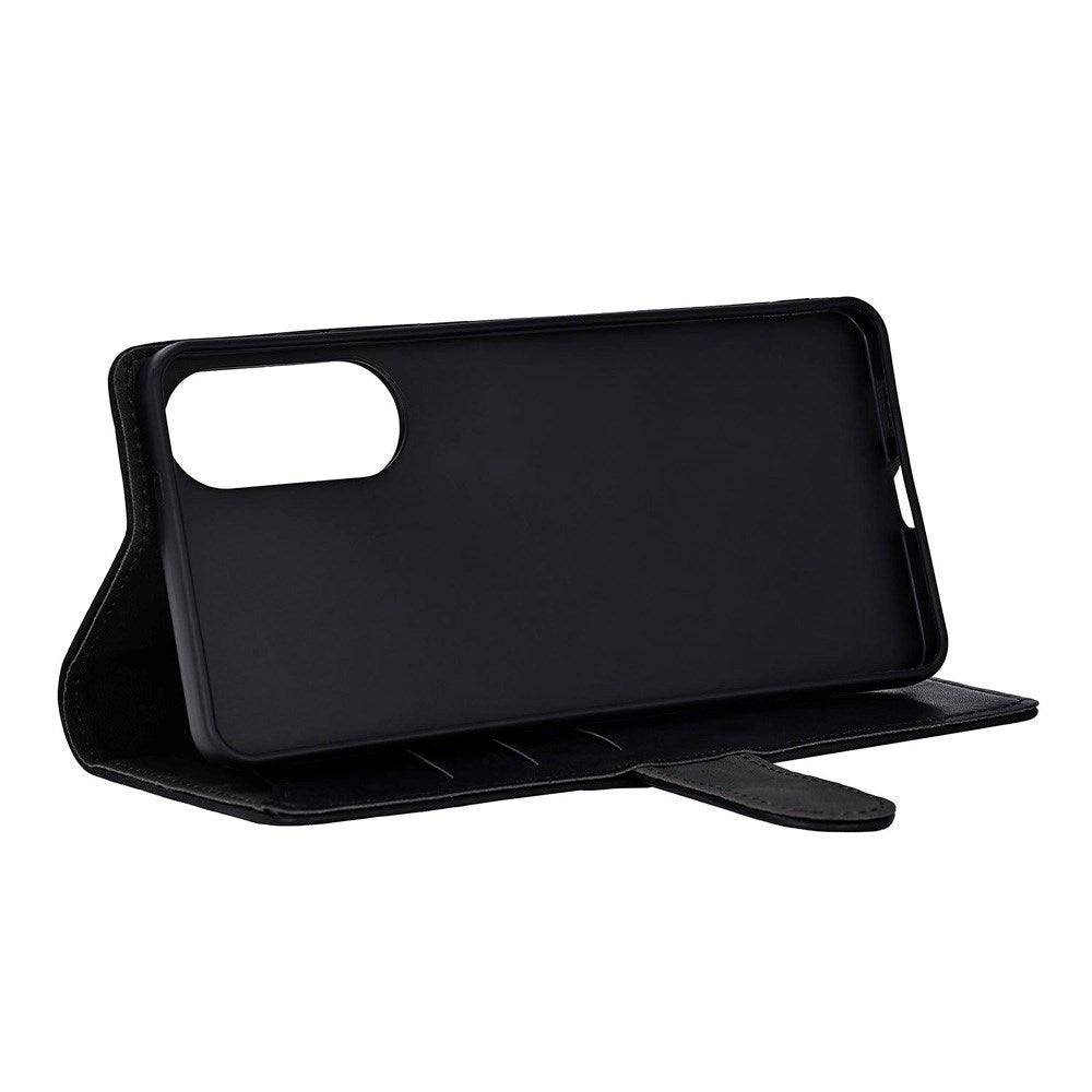 Samsung Galaxy S25 Edge GEAR Kunstskinn Flip Deksel - MagSafe Kompatibel - Svart