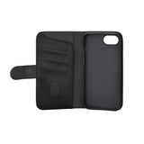 iPhone 17e / 16e GEAR Kunstskinn Flip Deksel - MagSafe Kompatibel - Svart