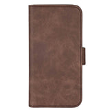 iPhone 16 Pro GEAR Wallet - Flip Deksel i Kunstskinn med Lommebok for 3 Kort - Brun