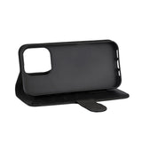 iPhone 16 Pro GEAR Wallet - Flip Deksel i Kunstskinn med Lommebok for 3 Kort - Svart