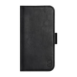 iPhone 16 Plus GEAR Wallet - Flip Deksel i Kunstskinn med Lommebok for 3 Kort - MagSafe Kompatibel - Svart