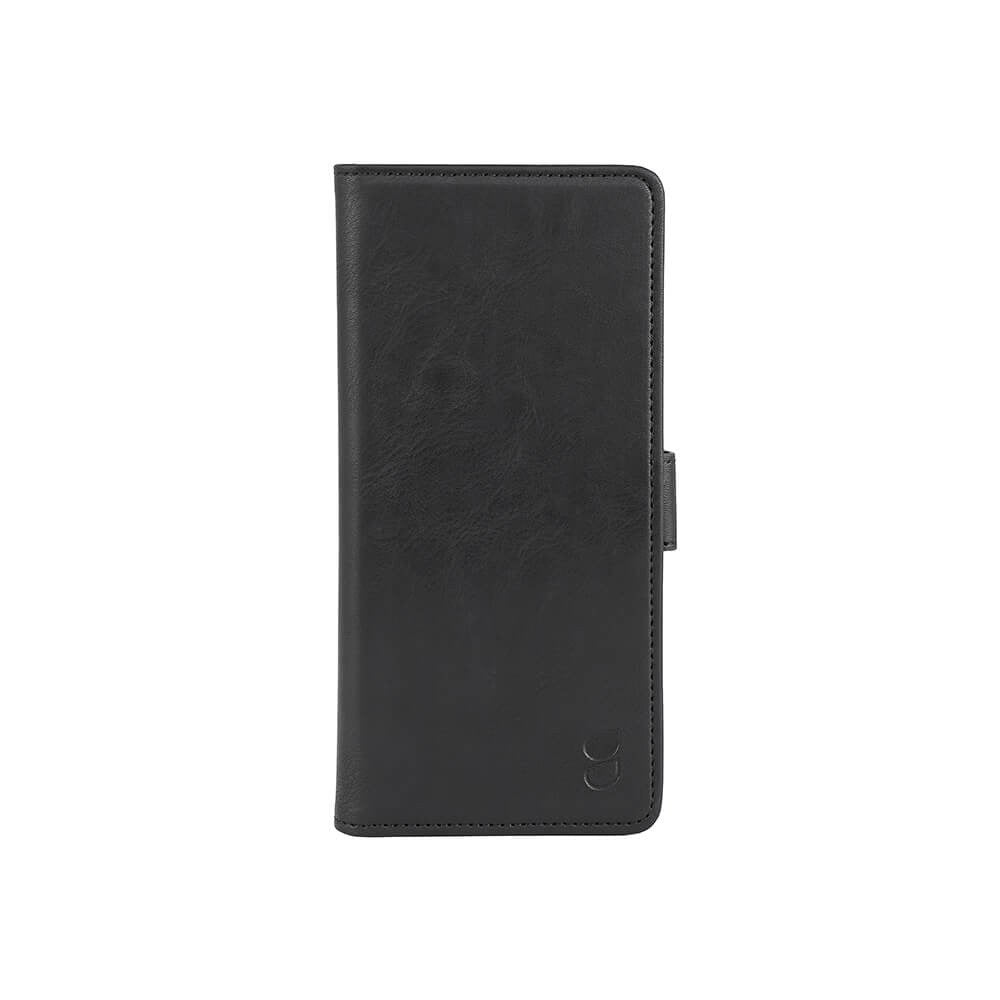GEAR OnePlus 12R Flippdeksel i Skinn med Lommebok - Svart