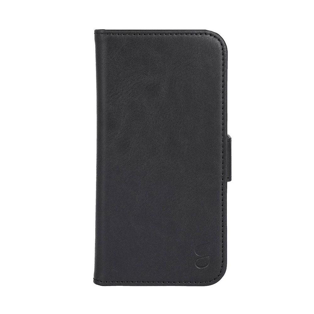 iPhone 12 / 12 Pro GEAR Skinndeksel med Lommebok - Svart