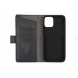 iPhone 12 / 12 Pro GEAR Skinndeksel med Lommebok - Svart