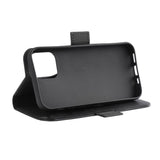 iPhone 12 / 12 Pro GEAR Skinndeksel med Lommebok - Svart