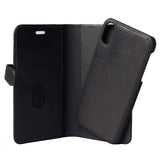 Buffalo iPhone XR Buffalo Wallet Skinndeksel med Lommebok Svart