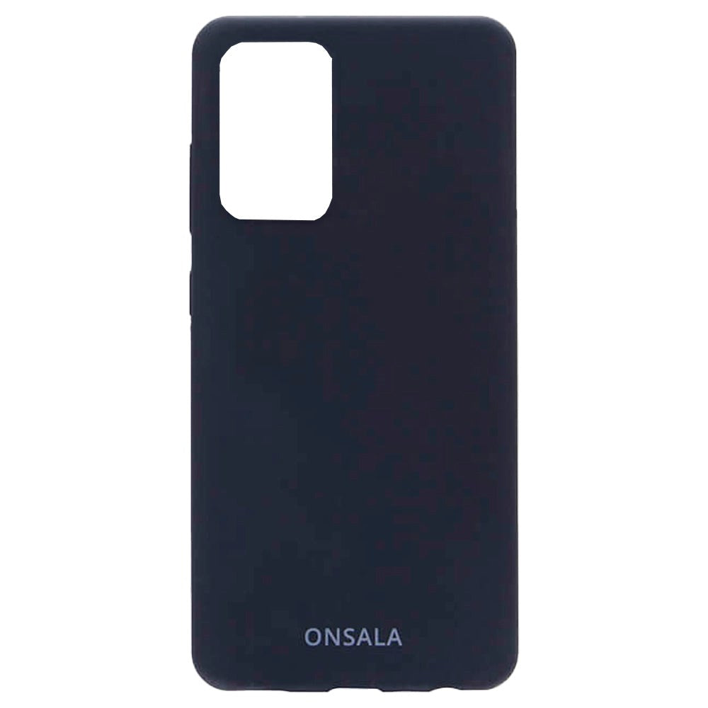 Samsung Galaxy A52/A52s (4G/5G) Onsala Collection Liquid Silicone Bakdeksel - Svart