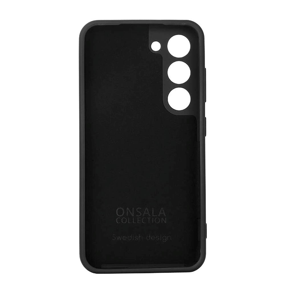 Samsung Galaxy S23 Onsala Silikon Deksel - Svart