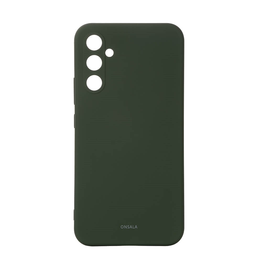 Samsung Galaxy A54 (5G) Onsala Silikon Deksel - Mørke Grønn