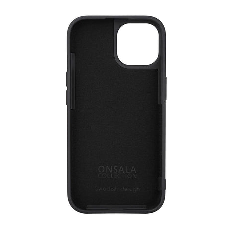 iPhone 15 Onsala Silikon Deksel - MagSafe-kompatibelt - Svart