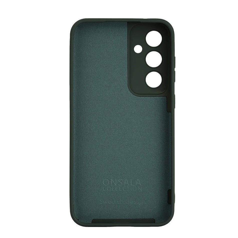 Onsala Samsung Galaxy S23 FE Silikon Touch Deksel - Olive Green