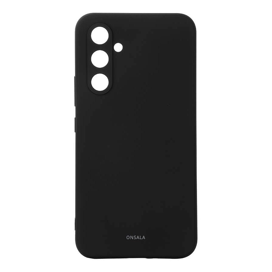 Onsala Samsung Galaxy A55 (5G) Silikon Touch Deksel - Black