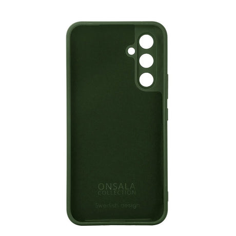 Onsala Samsung Galaxy A55 (5G) Silikon Touch Deksel - Olive Green