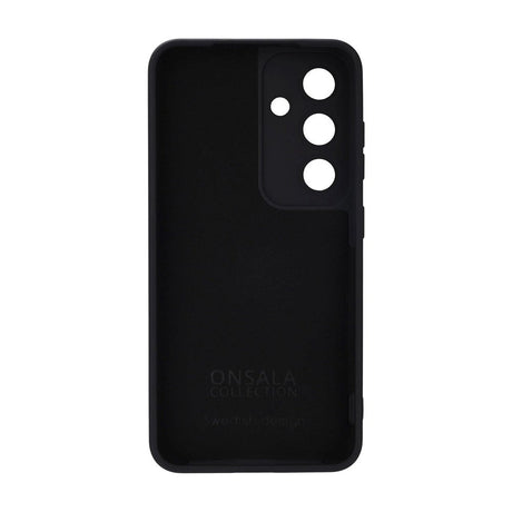 Onsala Samsung Galaxy S25 Silikon Touch Deksel - Black