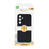 Onsala Samsung Galaxy S25+ (Plus) Silikon Touch Deksel - Black