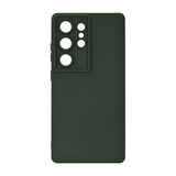 Onsala Samsung Galaxy S25 Ultra Silikon Touch Deksel - Olive Green
