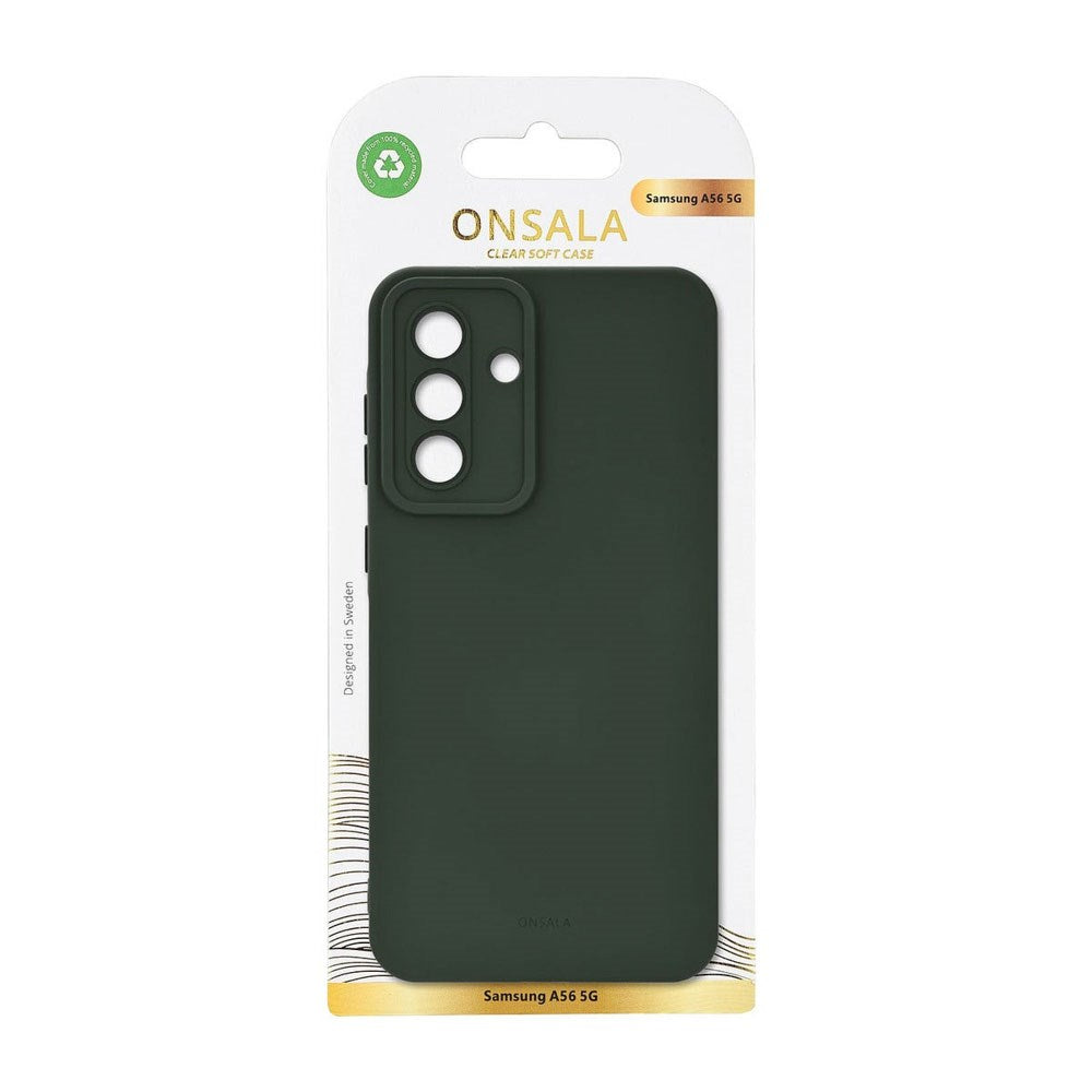Samsung Galaxy A56 (5G) Onsala Silikon Deksel - Olive Green
