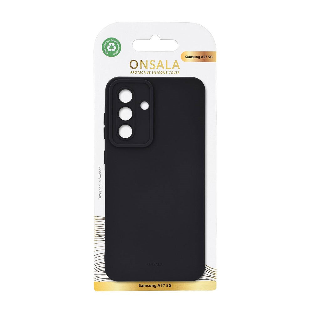 Samsung Galaxy A57 Onsala Silikon Deksel – Black