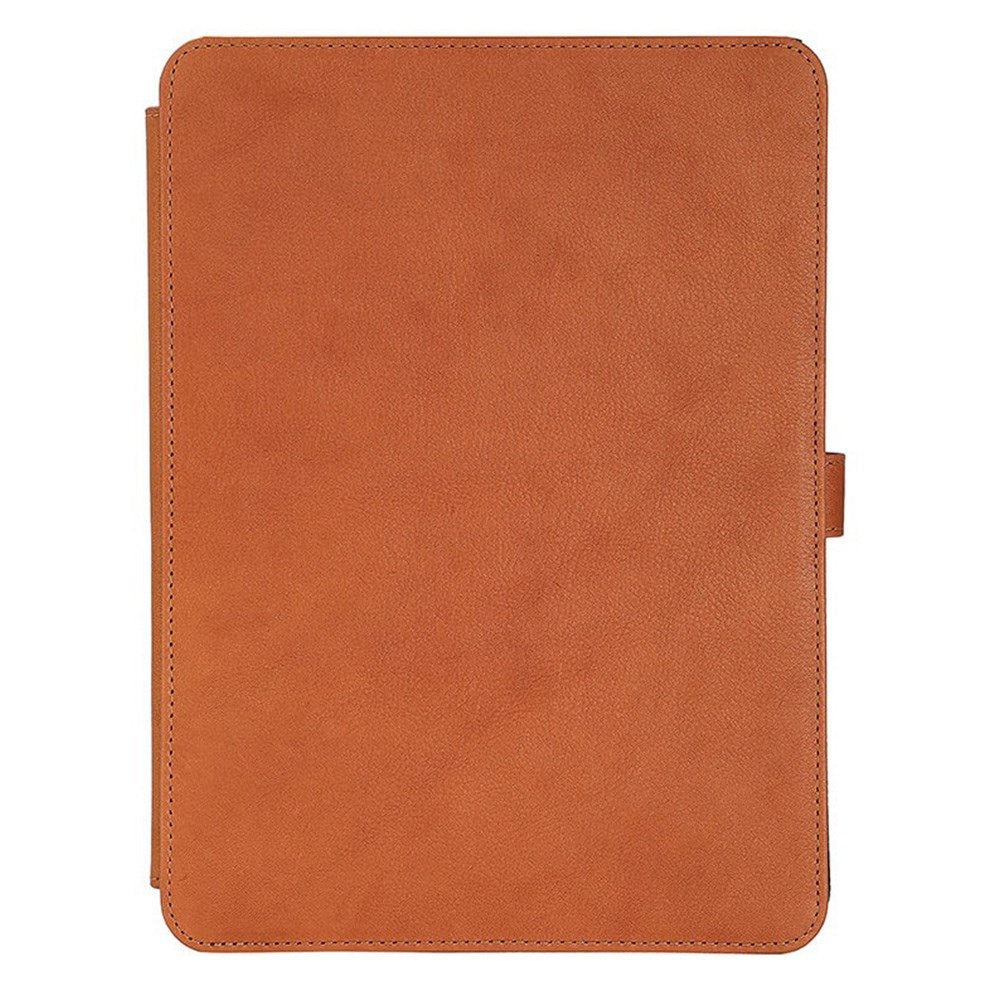 iPad 11" (2025) / iPad 10.9" (2024/2022) Onsala Flip Deksel I Ekte Skinn - Brun