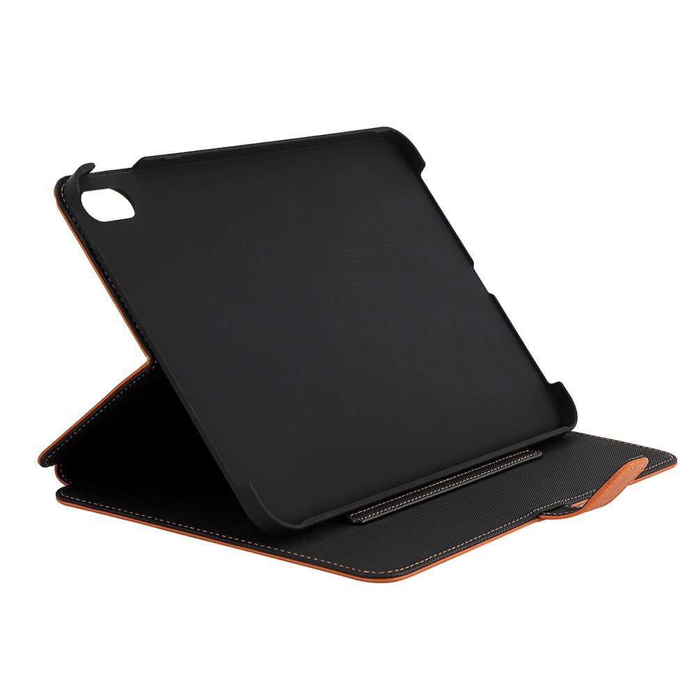 iPad 11" (2025) / iPad 10.9" (2024/2022) Onsala Flip Deksel I Ekte Skinn - Brun