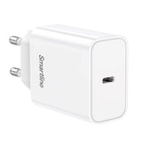 Smartline PD (Power Delivery) 30W Vegglader m. USB-C - Hvit