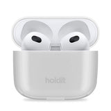 Holdit Apple AirPods (3. gen.) Seethru Case Deksel - Hvit