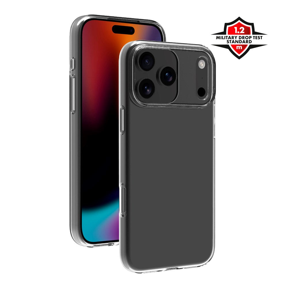 X2O iPhone 17 Pro Max Super Slim Deksel - Gjennomsiktig