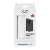 Samsung Galaxy S25 X2O Crystal Clear Hybrid Deksel - Gjennomsiktig
