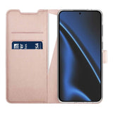 Samsung Galaxy S26 X2O Classic Wallet Flip Deksel - Rosegull