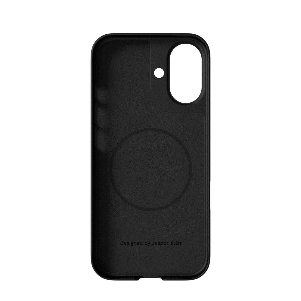 Nudient Thin Case iPhone 17 Deksel - MagSafe Kompatibel - Ink Black