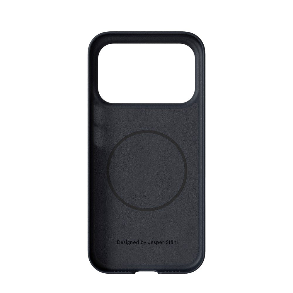 Nudient Thin Case iPhone 17 Pro Deksel - MagSafe Kompatibel - Midwinter Blue