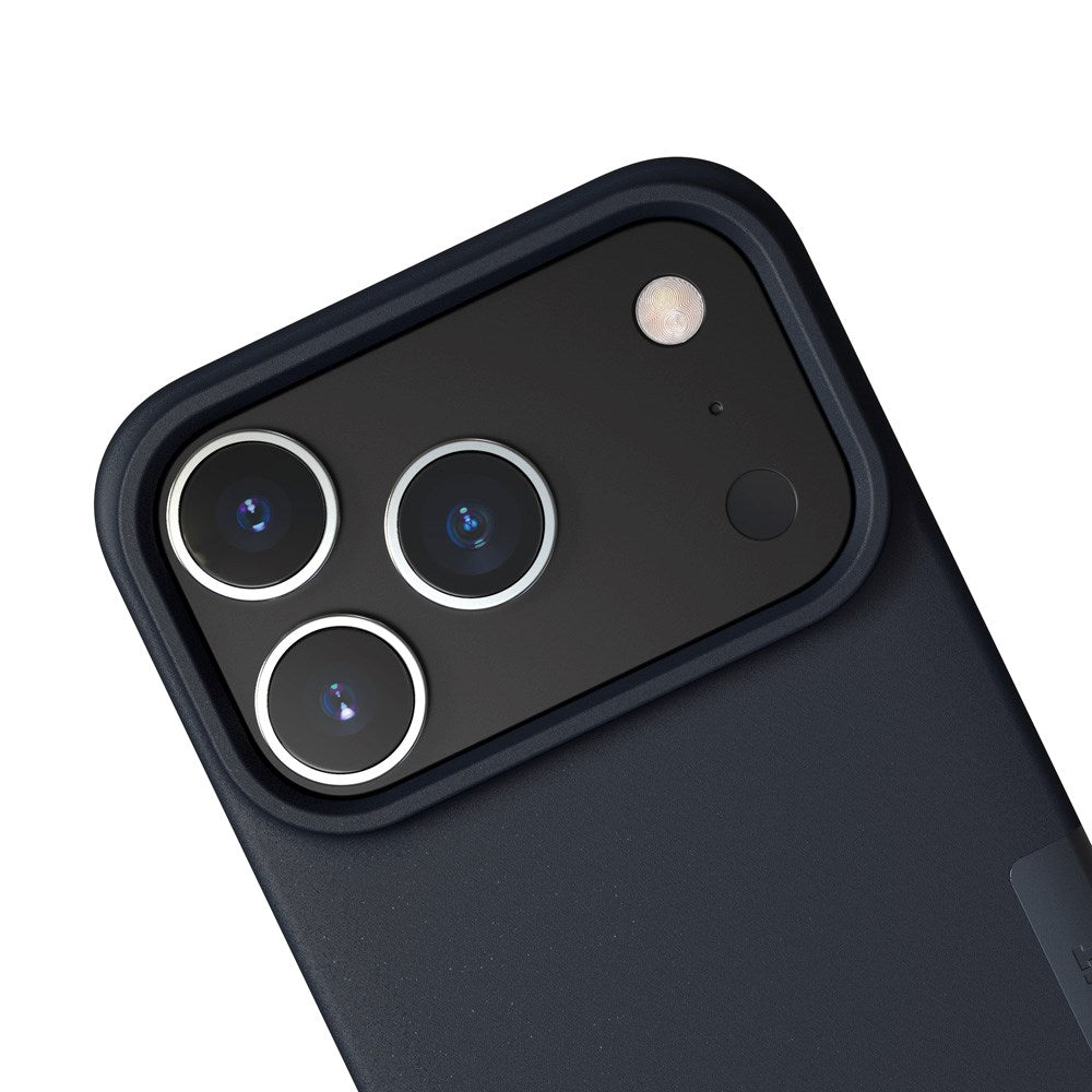 Nudient Thin Case iPhone 17 Pro Deksel - MagSafe Kompatibel - Midwinter Blue