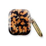 iDeal of Sweden AirPods (1. & 2. Gen.) Clear Case med Karabinkrok - Tortoise