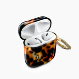 iDeal of Sweden AirPods (1. & 2. Gen.) Clear Case med Karabinkrok - Tortoise