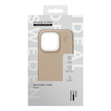 iDeal Of Sweden iPhone 16 Pro Silicone Deksel - MagSafe Kompatibel - Beige