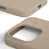 iDeal Of Sweden iPhone 16 Pro Silicone Deksel - MagSafe Kompatibel - Beige