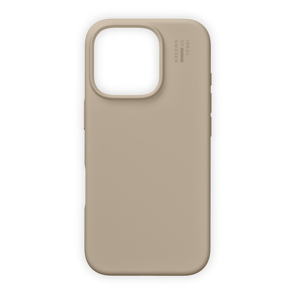 iDeal Of Sweden iPhone 16 Pro Silicone Deksel - MagSafe Kompatibel - Beige