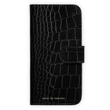 iDeal Of Sweden iPhone 16 - MagSafe - Magnet Wallet+ Deksel - Black Croco